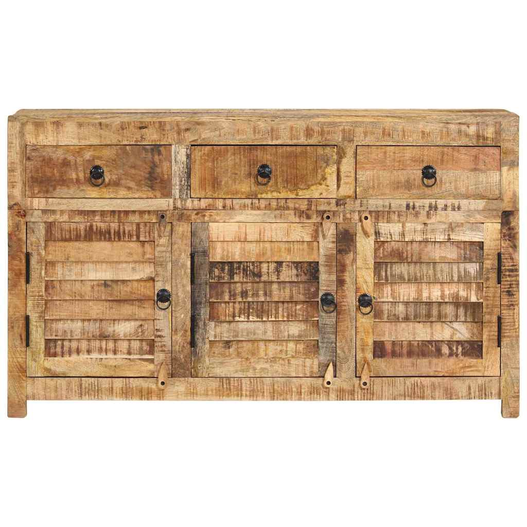 Vidaxl dressoir 110x30x65 cm massief mangohout