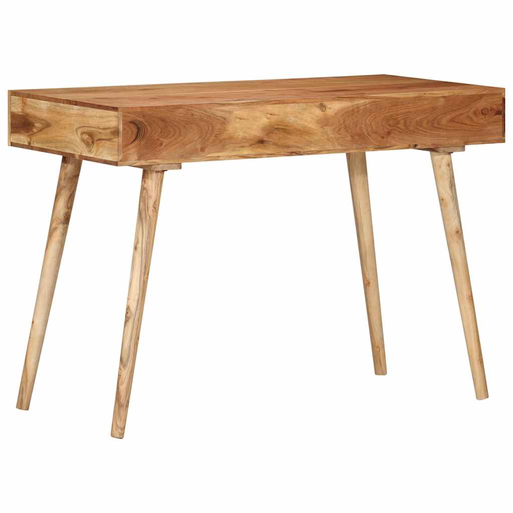 Vidaxl schrijftafel 110x50x76 cm massief acaciahout
