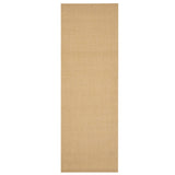 Vidaxl vloerkleed 66x200 cm natuurlijk sisal