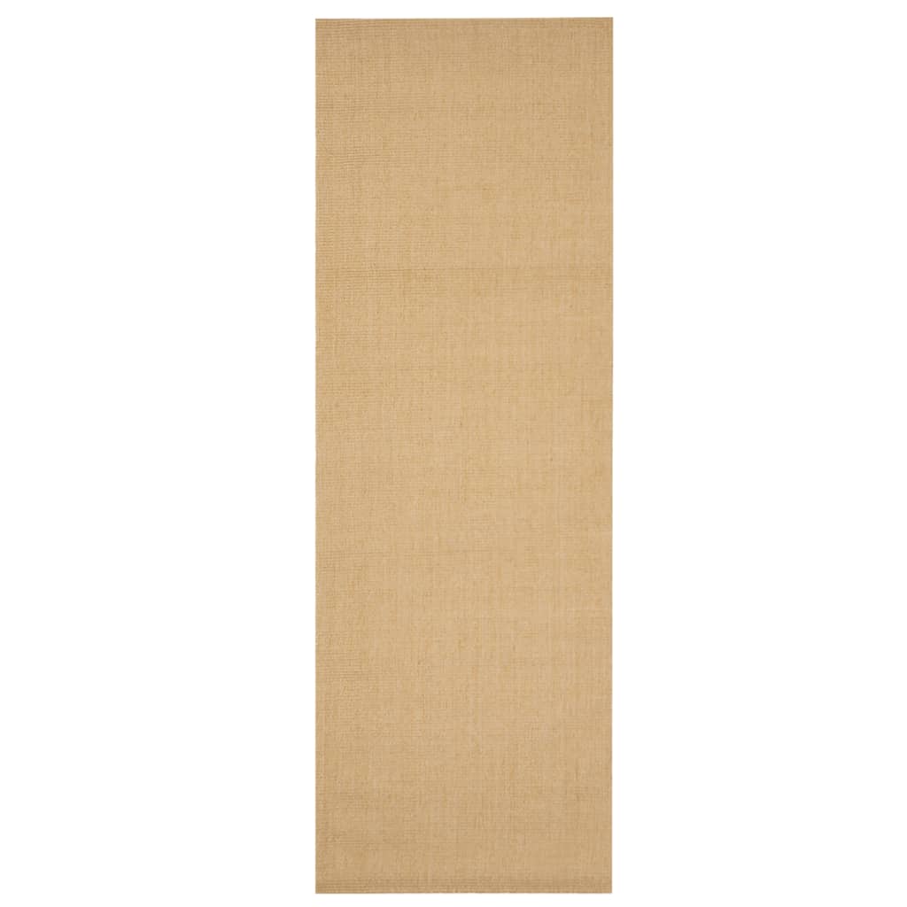 Vidaxl -mattan 66x200 cm Natural Sisal