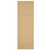 Vidaxl -mattan 66x200 cm Natural Sisal