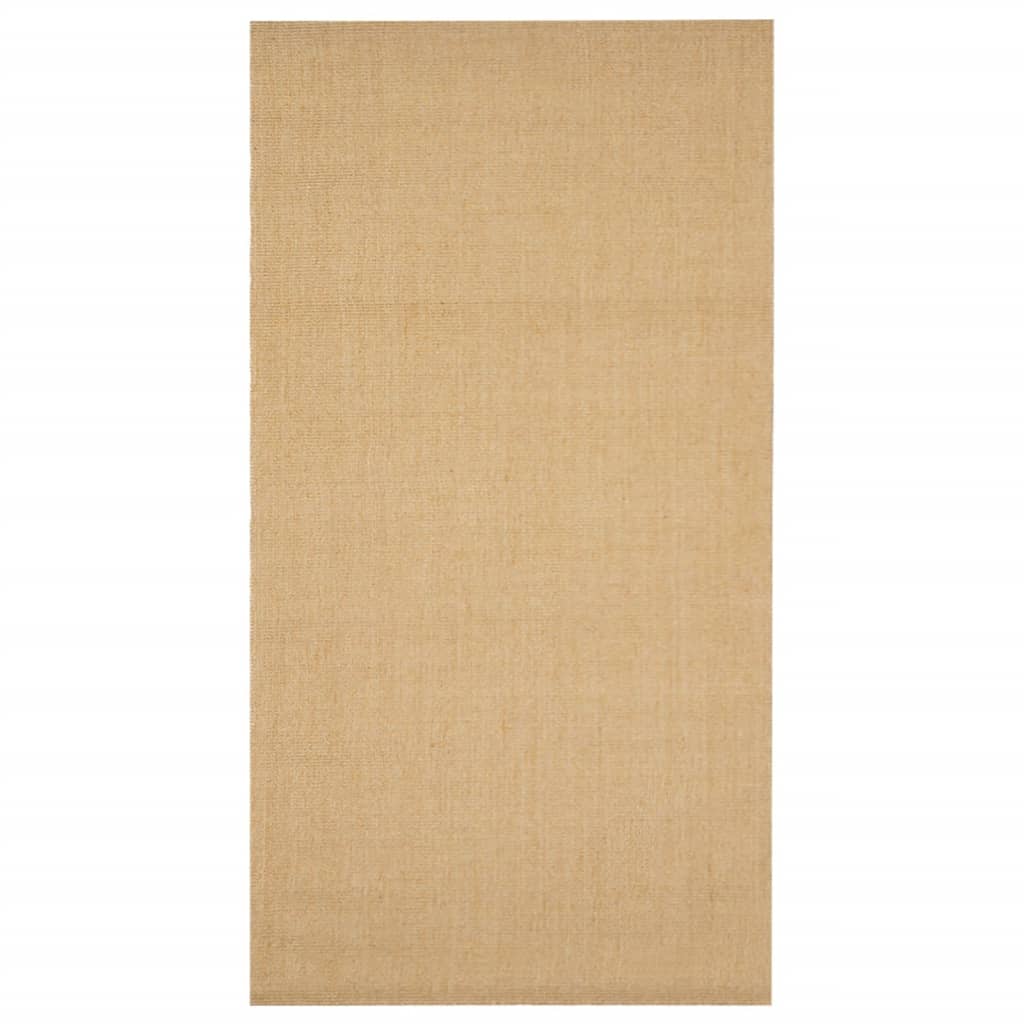 Vidaxl -mattan 80x150 cm naturlig sisal