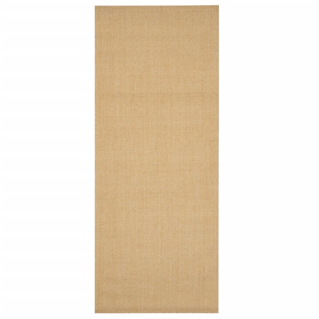 Vidaxl -mattan 80x200 cm naturlig sisal