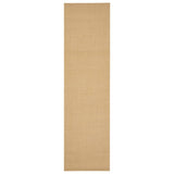 Vidaxl vloerkleed 80x300 cm natuurlijk sisal