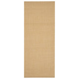 Vidaxl vloerkleed 100x250 cm natuurlijk sisal