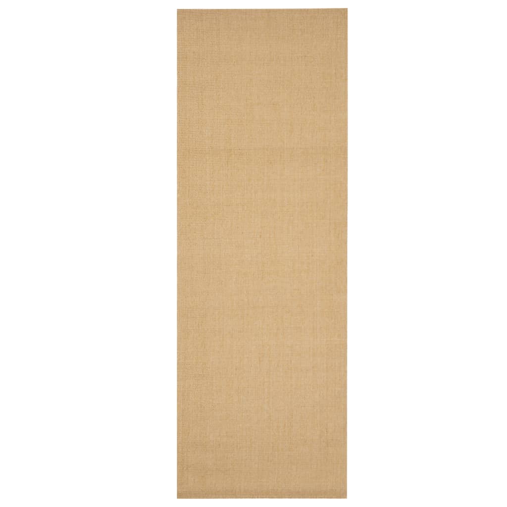 Vidaxl Rug 100x300 cm Natural Sisal