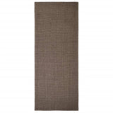 Vidaxl -mattan 80x200 cm Natural Sisal Brown