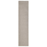 Vidaxl -mattan 66x300 cm naturlig sisal sand -färgad