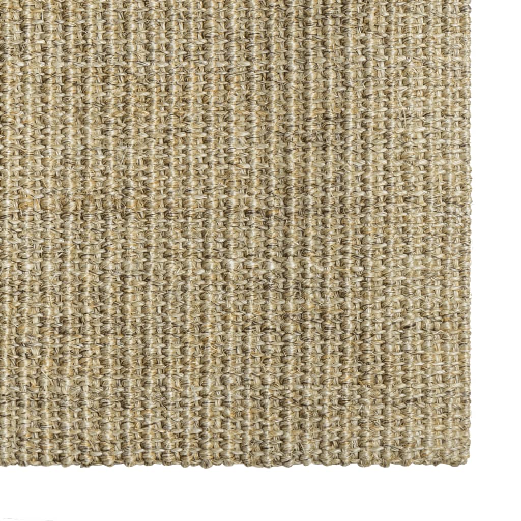 Vidaxl tappeto 66x250 cm Verde di sisal naturale