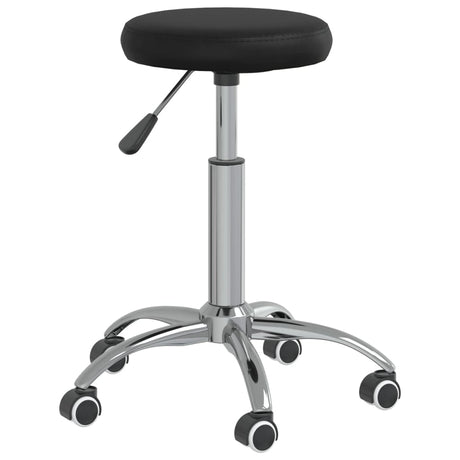 Vidaxl massagekruk kunstleer zwart