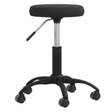 Vidaxl massagekruk fluweel zwart