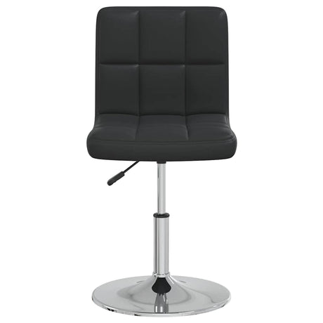 Vidaxl eetkamerstoel kunstleer zwart
