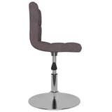 Vidaxl eetkamerstoelen 4 st draaibaar stof taupe