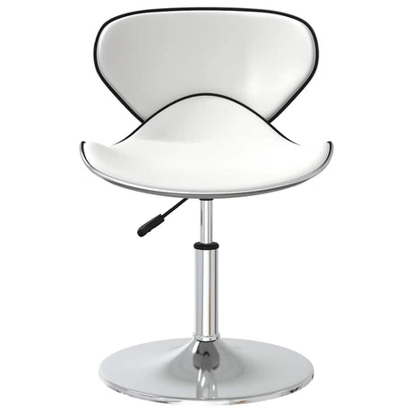 Vidaxl eetkamerstoelen 4 st kunstleer wit
