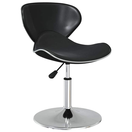 Vidaxl eetkamerstoelen 4 st kunstleer zwart