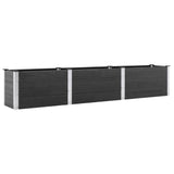 VidaXL Plantenbak verhoogd 300x50x54 cm HKC grijs