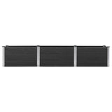 VidaXL Plantenbak verhoogd 300x50x54 cm HKC grijs
