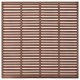 Vidaxl louvre schutting 180x180 cm hkc bruin