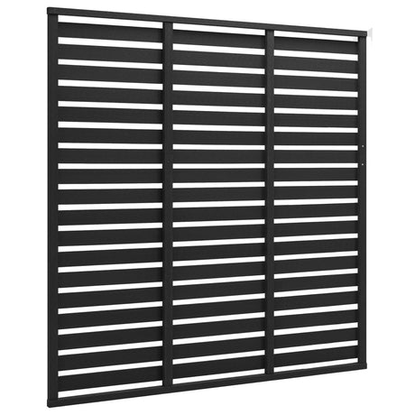 Vidaxl schuttingpaneel 180x180 cm hkc zwart