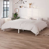 Vidaxl bedframe massief grenenhout wit 180x200 cm