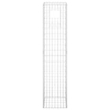 Vidaxl Schanskorf Pole 40x40x180 cm de hierro