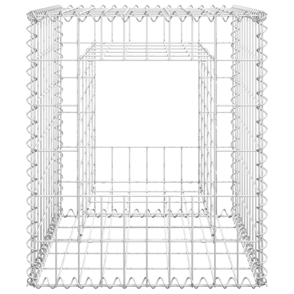 Vidaxl Schanskorf Paal 50x50x60 cm ferro