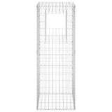 Vidaxl Schanskorf Pole 50x50x140 cm de hierro