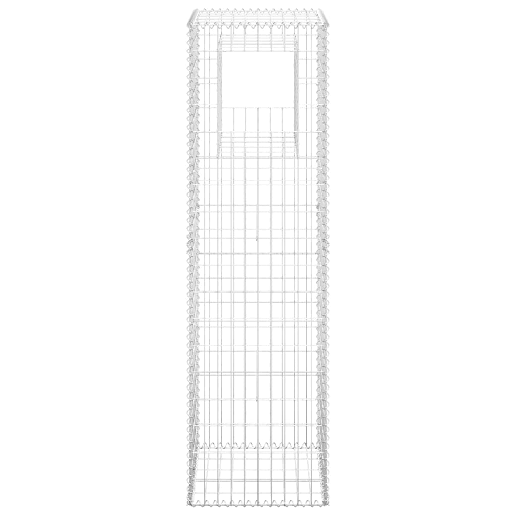 Vidaxl Schanskorf Pole 50x50x180 cm de hierro