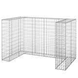 Vidaxl Schanskorf til containere 180x100x110 cm galvaniseret stål