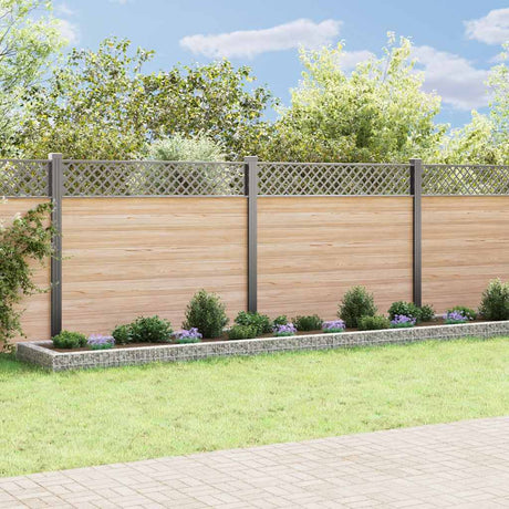 Vidaxl gabion plantenbak verhoogd 800x100x20 cm gegalvaniseerd staal