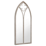 Vidaxl Garden Mirror 100x45 cm żelazny piasek -