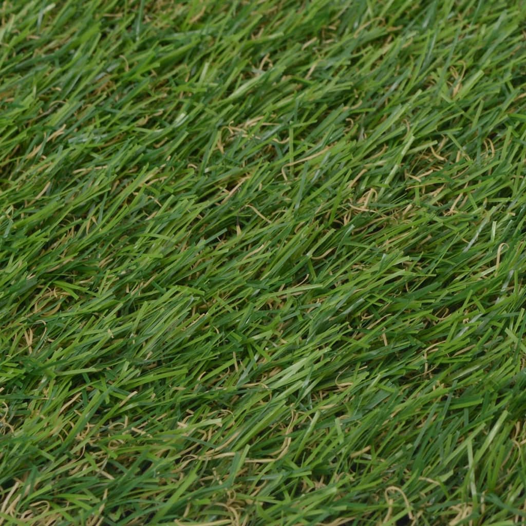 Vidaxl kunstgras 1x2 m 20 mm groen