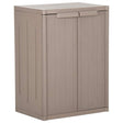 Vidaxl tuinkast 65x45x88 cm polypropyleen hout-look bruin
