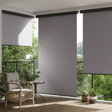 Vidaxl Balcony screen 145x250 cm Gray