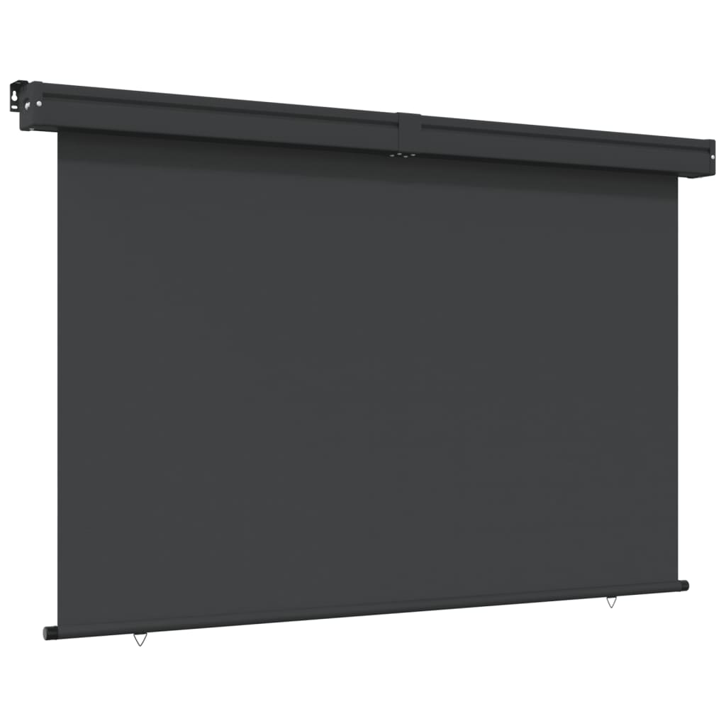 Vidaxl Balcony screen 165x250 cm Black