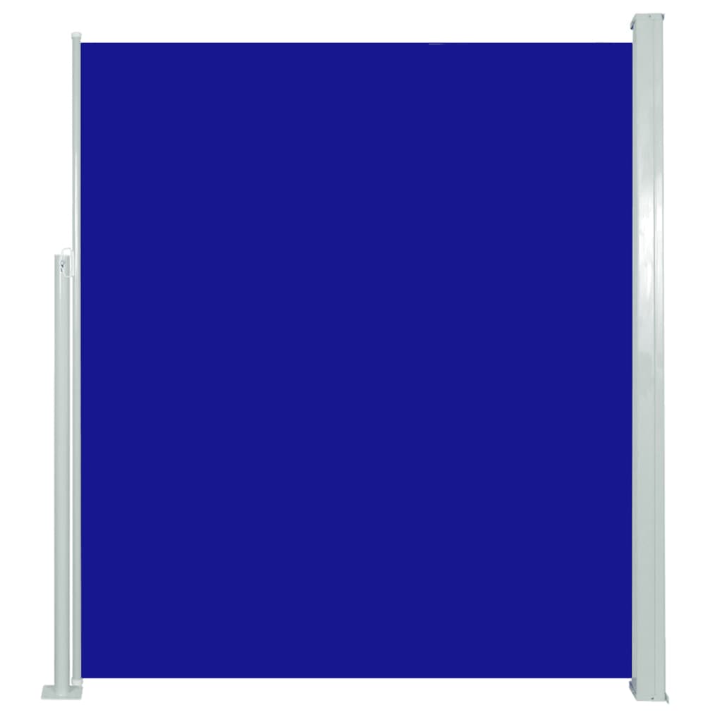 VidaXL Garden screen Extendable 160x500 cm blue