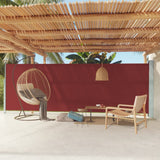 Vidaxl Garden Screen utvidbar 180x600 cm rød