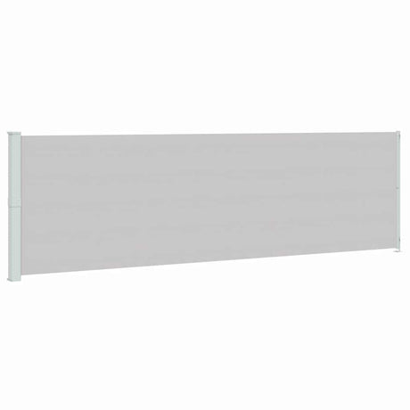 Vidaxl tuinscherm uittrekbaar 180x614 cm grijs