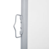 Vidaxl windscherm uittrekbaar 160x600 cm crèmekleurig