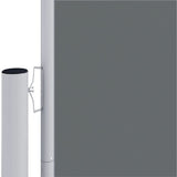 Vidaxl windscherm uittrekbaar 180x600 cm antracietkleurig