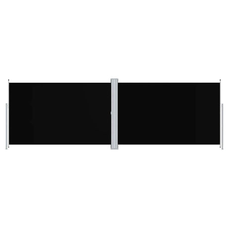 Vidaxl windscherm uittrekbaar 200x600 cm zwart
