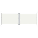 Vidaxl windscherm uittrekbaar 200x600 cm crèmekleurig