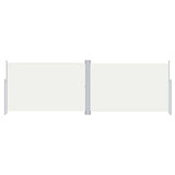 Vidaxl windscherm uittrekbaar 200x600 cm crèmekleurig