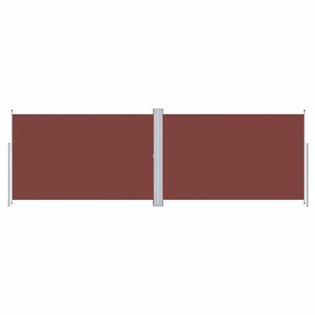 Vidaxl windscherm uittrekbaar 200x600 cm bruin