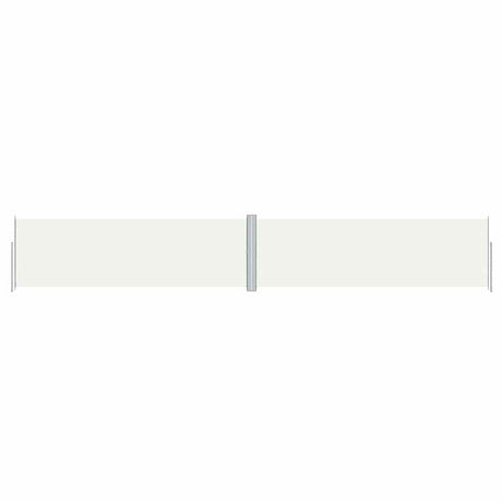 Vidaxl windscherm uittrekbaar 160x1000 cm crèmekleurig