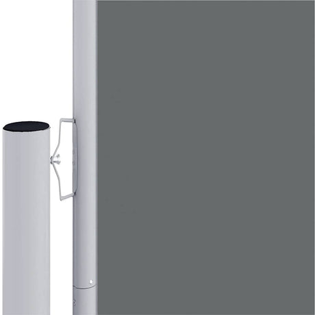 Vidaxl windscherm uittrekbaar 180x1000 cm antracietkleurig