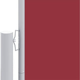 Pare-brise vidaxl extensible 180x1000 cm rouge