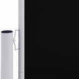 Vidaxl windscherm uittrekbaar 200x1000 cm zwart