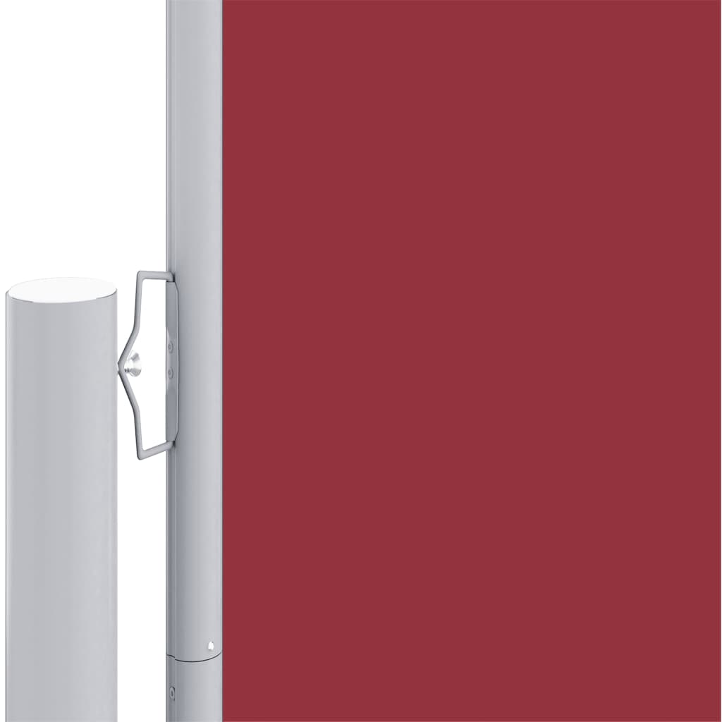 Vidaxl windscherm uittrekbaar 200x1000 cm rood