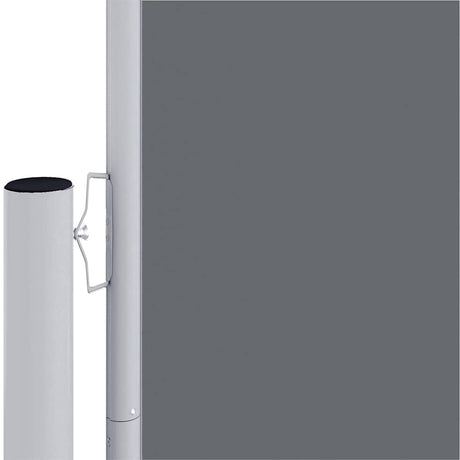 Vidaxl windscherm uittrekbaar 117x1200 cm antracietkleurig